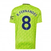maillot de foot Premier League Manchester United 2022-23 Bruno Fernandes 8 maillot third